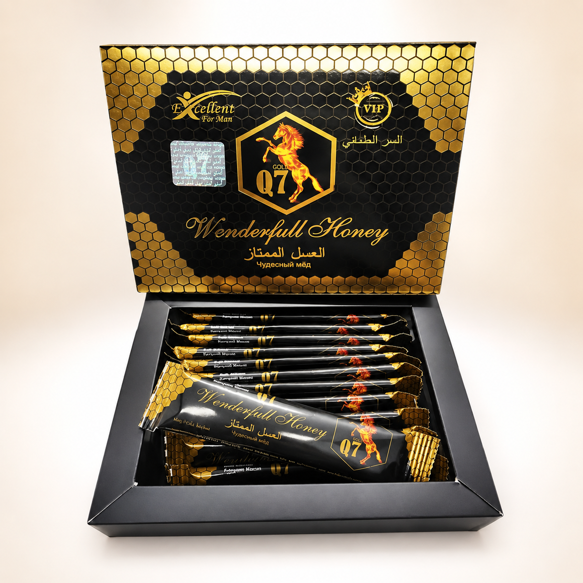 VIP Q7 Gold med 12x20 g
